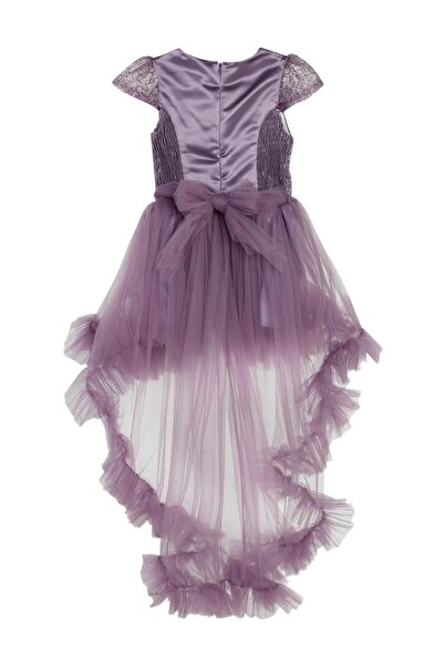 Civil Girls Kız Çocuk Abiye 6-14 Yaş Mor