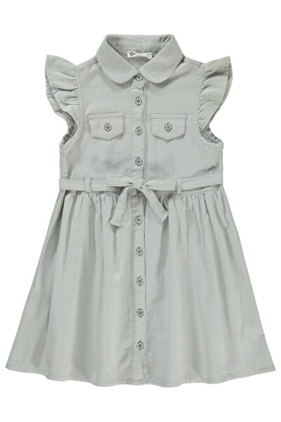 Civil Girls فستان للأطفال من 6-9 سنوات - بيج 6-7 سنوات