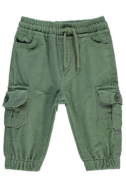 Civil Baby Kargo Cepli Jogger 9-18 Ay Pantolon - Haki 12-18 Ay