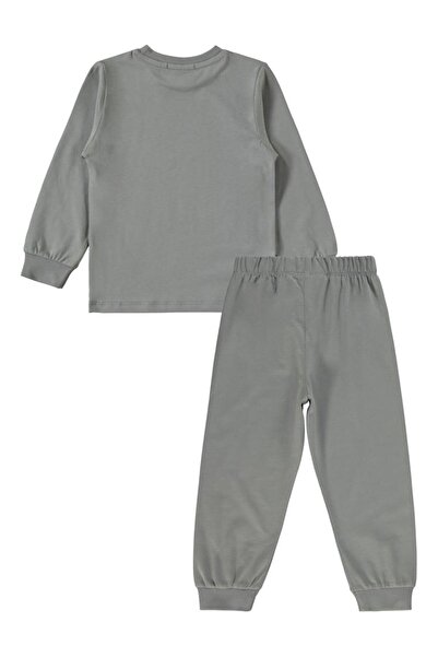 Civil Boys Boy's Pajama Set 2-5 Years Gray