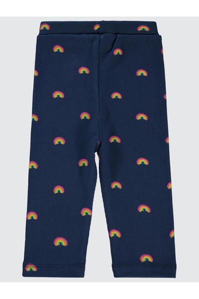 Civil Baby Baby Girl Leggings 6-18 Months - Navy Blue 6-9 Months