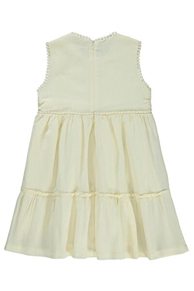 Civil Girls فستان طبيعي للأعمار 6-9 سنوات - بيج للأعمار 8-9 سنوات