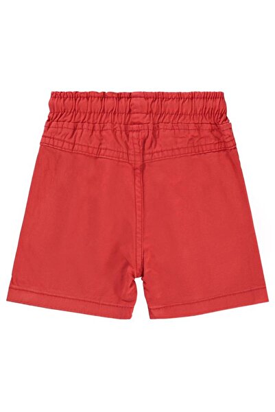 Civil Baby Elastic Waist Filotolu 6-18 Months Shorts - Red6-9 Months