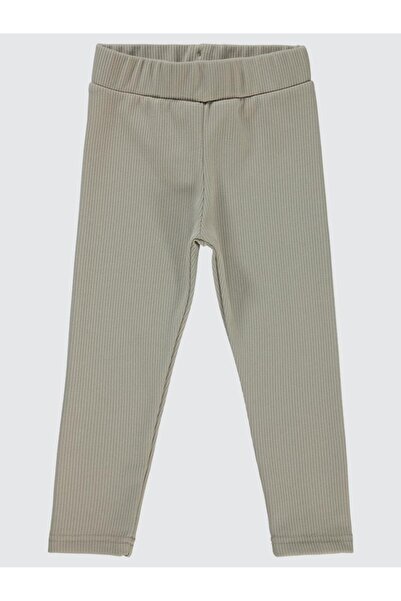 Civil Girls Colanți simpli pentru 2-5 ani - Bej 5-6 ani