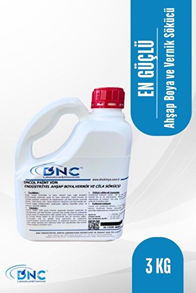 DNC Ahşap Boya ve Vernik Sökücü Dncol Paint VDN-3 kg