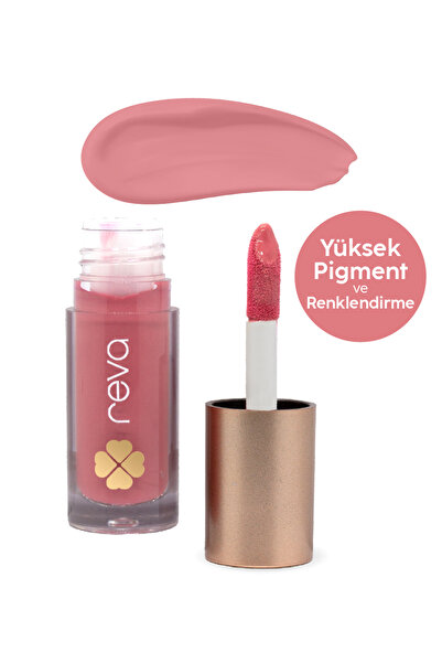 REVA Vegan & Temiz İçerikli Lip & Cheek Tint – 2’si 1 Arada Doğal Renk, Nem ve Işıltı