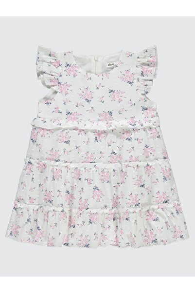 Civil Girls Cvetni dezen Haljina za decu od 2-5 godina - Roza, za 4-5 godina