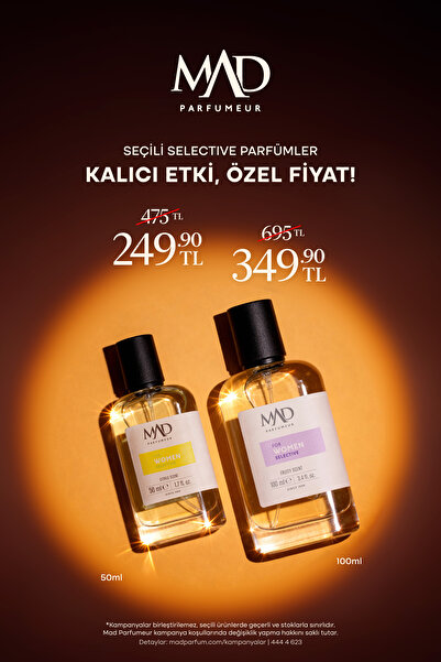 Mad Parfüm Mad H105 Selective 100 ml Kadın Parfüm | Oryantal - Çiçeksi