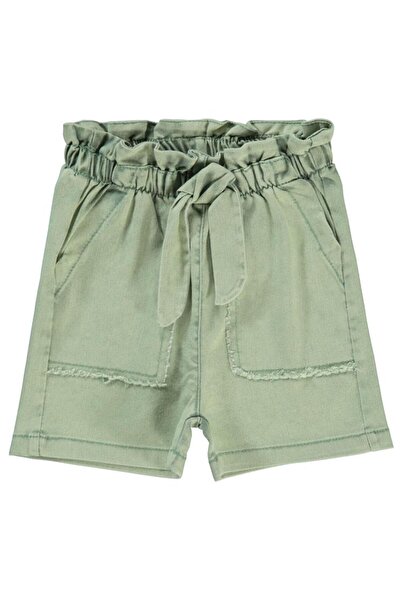 Civil Girls Velike Sa džepovima kratke hlače za 2-5 godina - zelene 4-5 godina