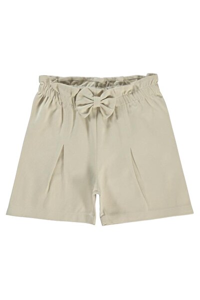 Civil Girls Σορτς με βολάν στη μέση για 6-9 ετών - Μπεζ 7-8 ετών
