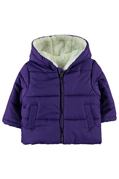 Civil Girls معطف Civil Baby Plain للأطفال من عمر 6 إلى 18 شهرًا - أرجواني للأ...