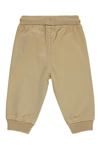 Civil Boys Civil Baby Bel ve Paça Ribanalı 6-18 Ay Pantolon - Bej6-9 Ay