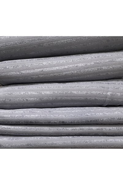 mihra home Bambu Çizgili Süngerli Kadife Kaymaz Koltuk Çekyat Örtüsü