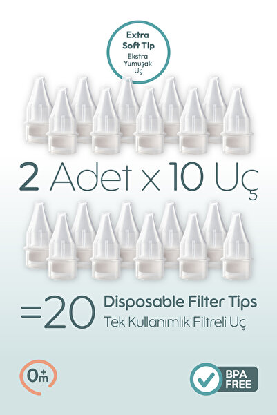 Bemy Baby Burun Aspiratörü Yedek Filtre 20'li
