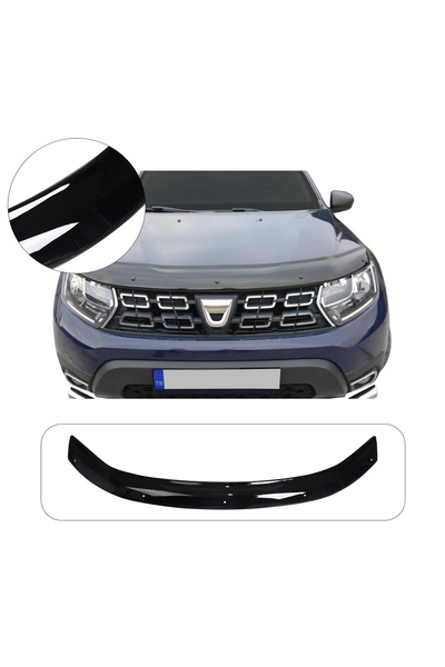 ServetDizaynOto Dacia Duster Uyumlu 2018-2024 Abs Kaput Rüzgarlığı