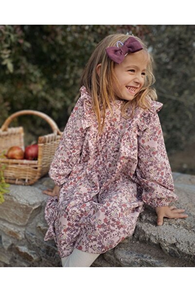 Cigit Elbise 2-8 Yaş Pudra Pembe