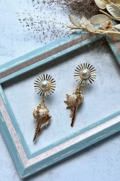 Meva Takı ve Aksesuar Pearl and Seashell I Mev'Art Collection