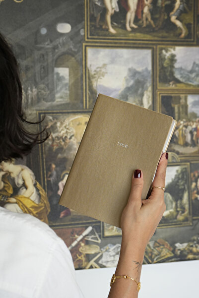 Victoria's Journals Smyth 2026 Ημερολόγιο Α5 (14x21cm) Ευέλικτο εξώφυλλο Ivory 80 γρ.