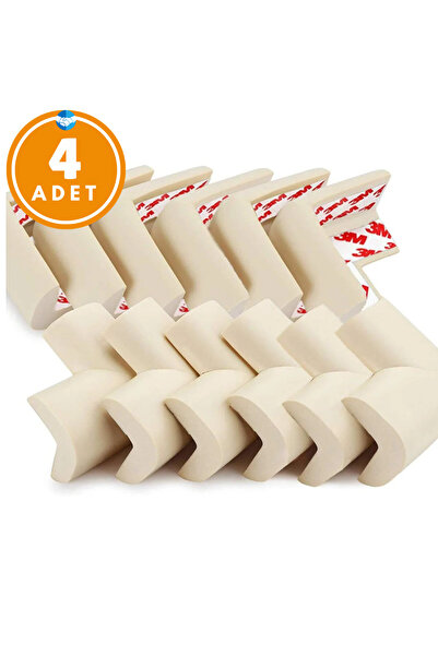Miningaa 4 Pieces Soft Corner Protector Baby Protection Corner Guards, Furniture Table with Safety Tape, Corner Edge