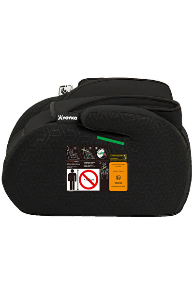 yoykoshop Yoyko 15-36 Kg Oto Koltuğu Yükseltici i-Size Premium Booster Siyah