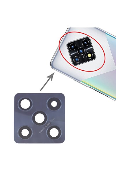 Fodos Infinix Zero 8I Rear Camera Glass Lens Adhesive Outer Glass X687B Compa...