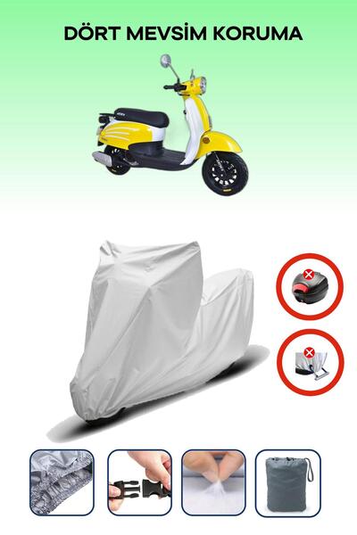 Breen Arora Dazzle 125 Compatible Gray Motorcycle Brand Back Bag Uncompatible