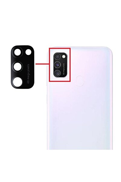 Fodos Samsung Galaxy M30S Rear Camera Glass Lens with Adhesive Outer Glass Sm...
