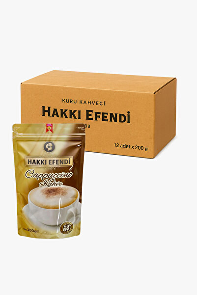 Hakkı Efendi كابتشينو 1 علبة 200 جرام 12 قطعة
