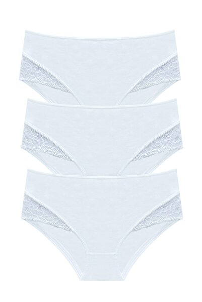 Newlilla 1212 Bato Жіночий комплект з 3 трусиків з мереживом 1212-v3