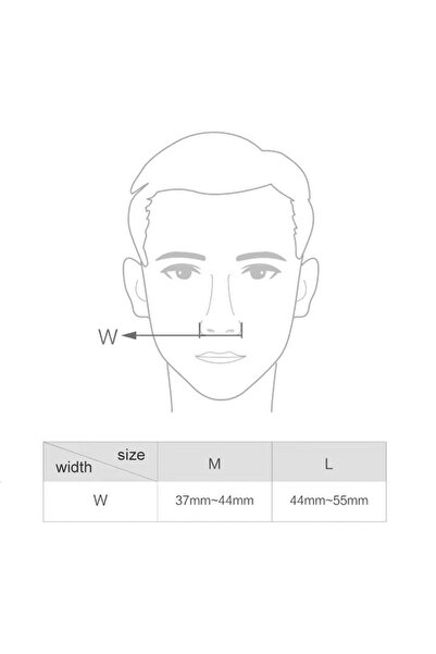 Choice قناع أنفي CPAP مقاس كبير (قطعة واحدة) مع غطاء للرأس متوافق مع ResMed و...