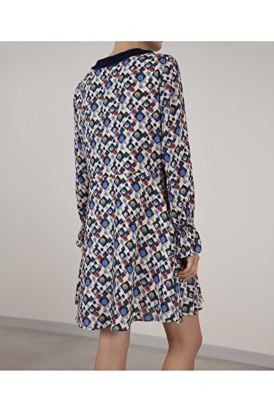 Yargıcı Pat Detaylı Elbise