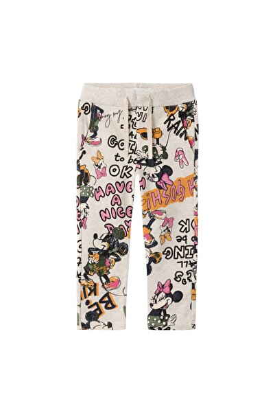 name ıt Name It Disney Beige Girls' Cotton Sweatpants 13221137