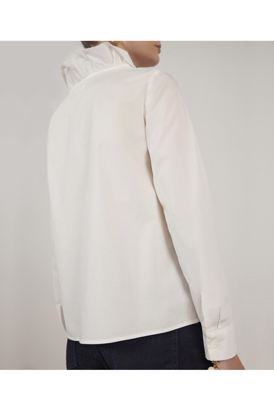 Yargıcı Fırfır Yaka Gömlek