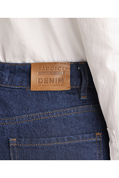 Yargıcı Mom Fit Denim Pantolon
