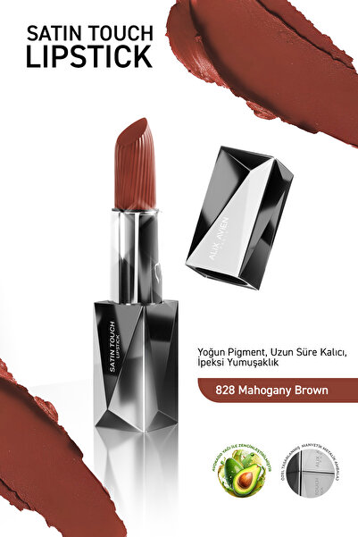 Alix Avien Uzun Süre Kalıcı Nemlendirici Pürüzsüz Etkili Yarı Mat Ruj - Satin...