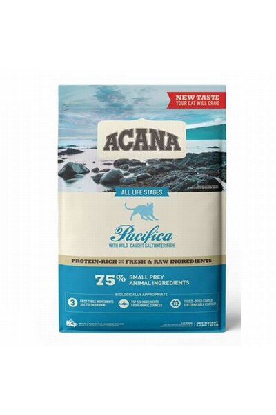 Acana Pacifica Cat Food 4.5kg - for All Breeds and Life Phases