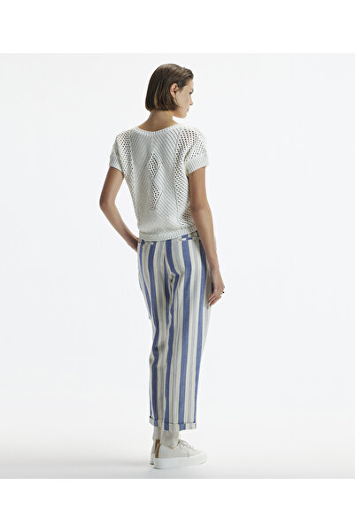 Yargıcı Düz Kesim Duble Paça Kemerli Pantolon