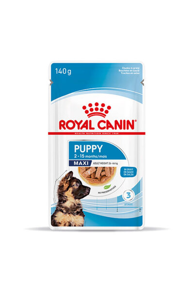 Royal Canin Maxi Puppy Puppy Pouch Canned 140Gr
