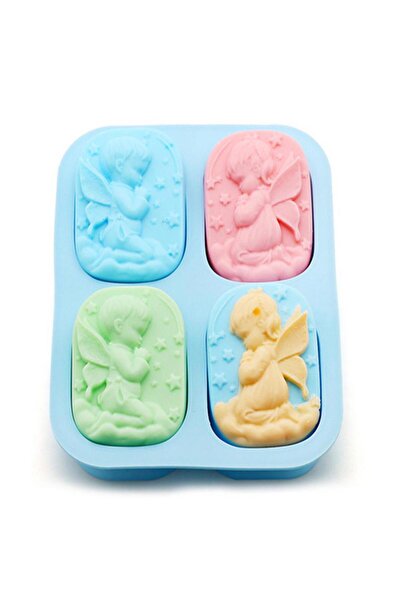 enc Silikon 4 Lü Melek Kalıbı