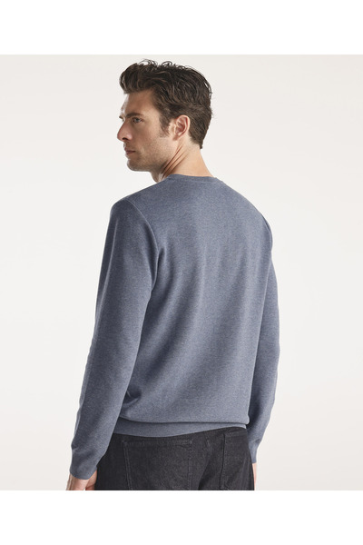 Yargıcı Erkek Bisiklet Yaka Düğmeli  Triko