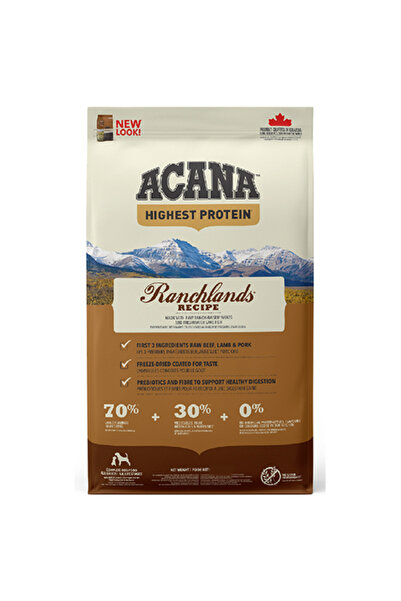 Acana Regionals Ranchlands Sığır Etli Tahılsız Köpek Maması Tüm Irk ve Yaşam Evreleri 11,4 Kg
