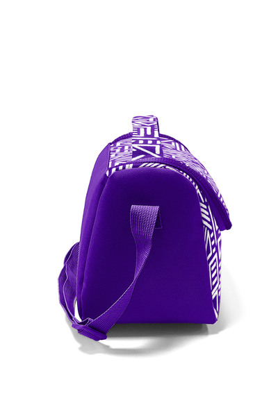 Coral High Kids Purple White Geometric Patterned Thermo Lunchbox 22783