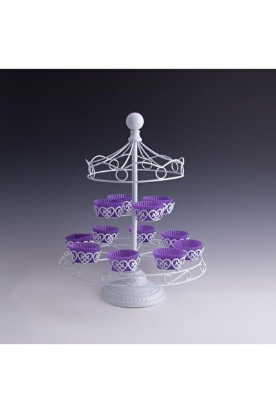 enc Stand Atlı Karınca Cupcake Muffin Standı Kek Standı Organizasyon Standı P...