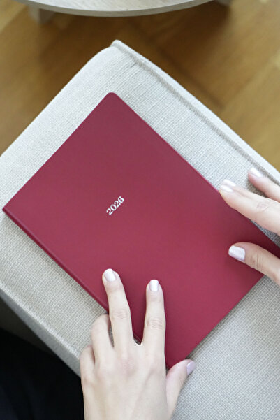 Victoria's Journals Smyth 2026 Haftalık Ajanda A5 (14x21cm) Esnek Kapak Ivory 80 gr.