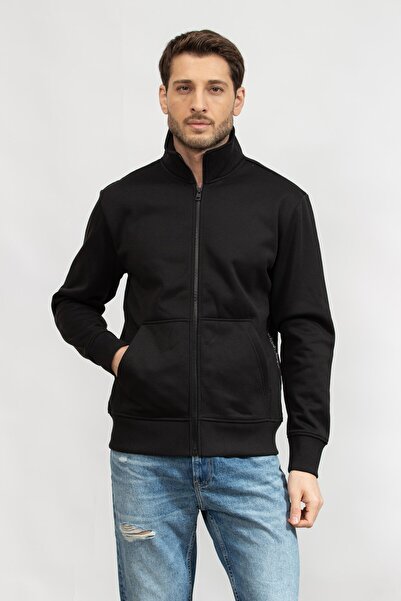 Calvin Klein LOGO TAPE ZIP THROUGH