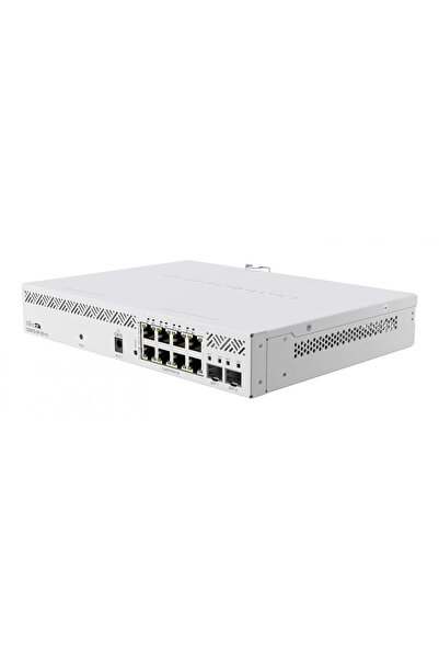 MIKROTIK Switch, 8 x Gigabit PoE, 2 x SFP+ 10Gbps, Management - CSS610-8P-2S+IN