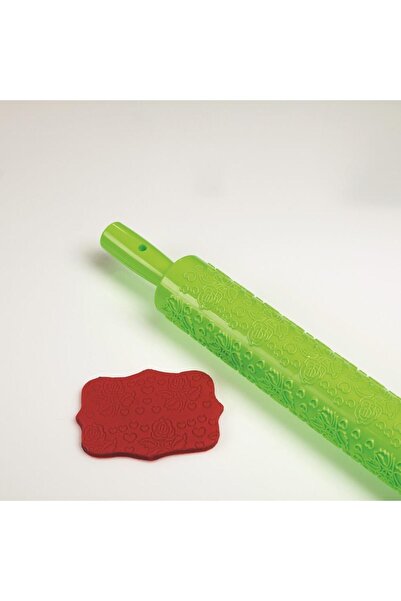 enc Merdane Plastik Gül Kalp Desenli