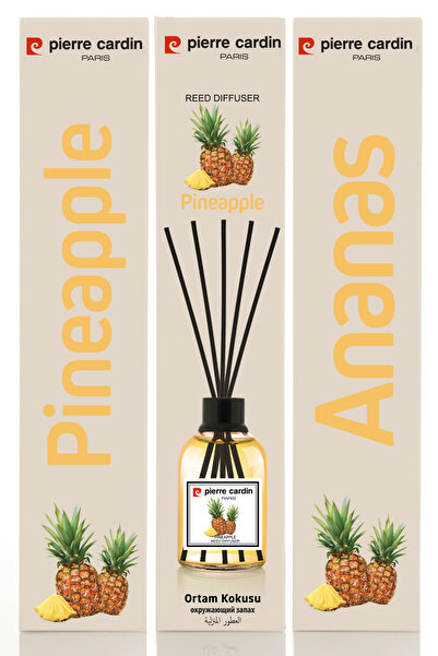 Pierre Cardin Reed Diffuser 110 ml - Pineapple - Ananas - Oda Kokusu