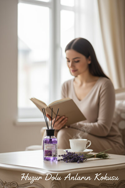 Elegance vip Perfume Lavanta.. Reed Diffuser Bambu Çubuklu Oda Kokusu (110 Ml)