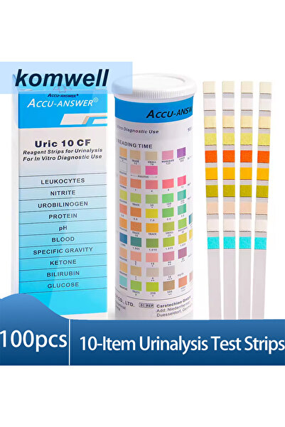 Choice 100pc 10 Parameter Urine Test Strips for Urinalysis(100pc) in Sealed P...